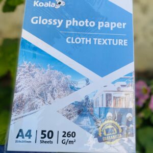 Koala Glossy Photo Paper Cloth Texture